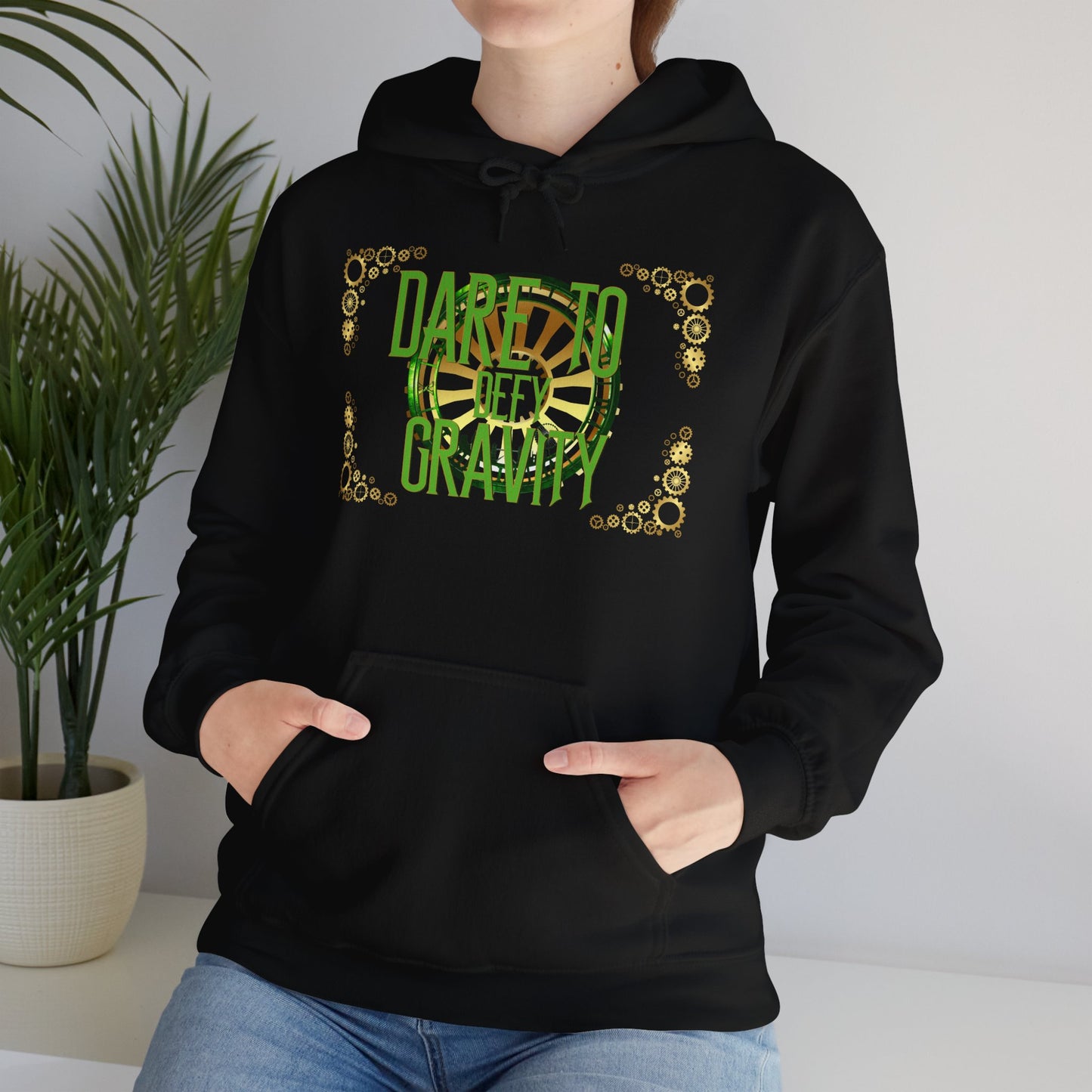 "Dare to Defy Gravity Hoodie " Elphaba-Inspired Design Hoodie