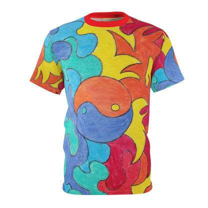 Yin-Yang All-Over Print Shirt – Artistic Statement Tee