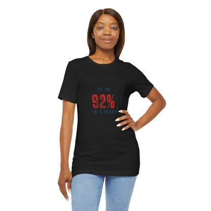 92% "See You in 4 Years" Empowerment T-Shirt