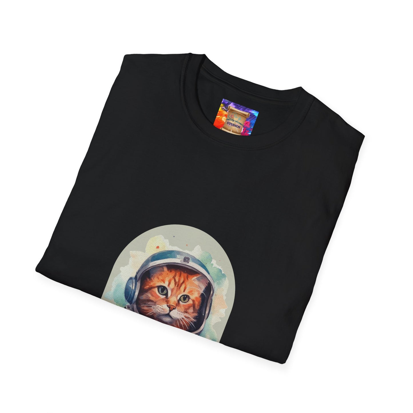 Catsronaut Unisex Soft Style T-Shirt – Perfect for Cat Lovers & Space Enthusiasts