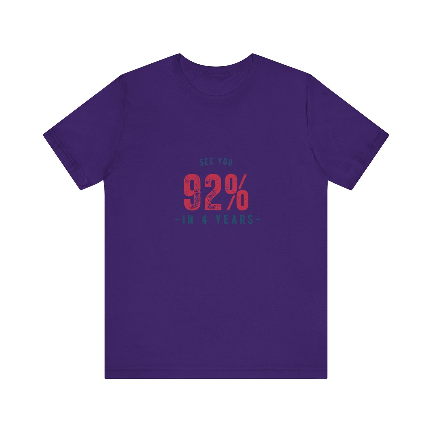 92% "See You in 4 Years" Empowerment T-Shirt