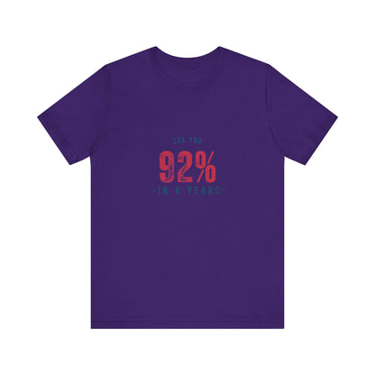 92% "See You in 4 Years" Empowerment T-Shirt