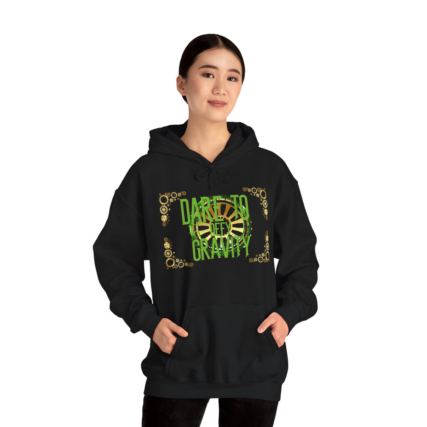 "Dare to Defy Gravity Hoodie " Elphaba-Inspired Design Hoodie