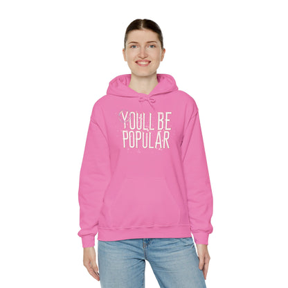 "You’ll Be Popular / Just Not as Popular as Me" Glinda Inspired Dual-Design Hoodie