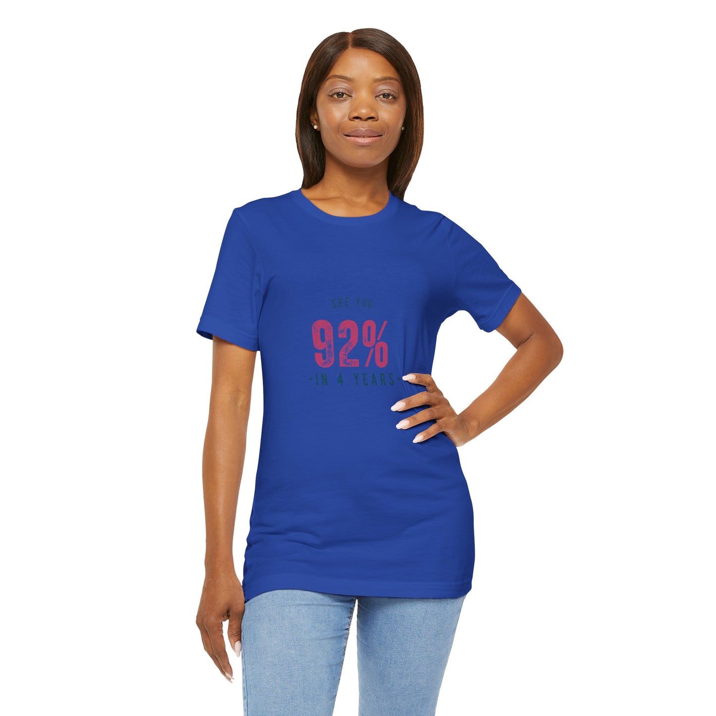 92% "See You in 4 Years" Empowerment T-Shirt