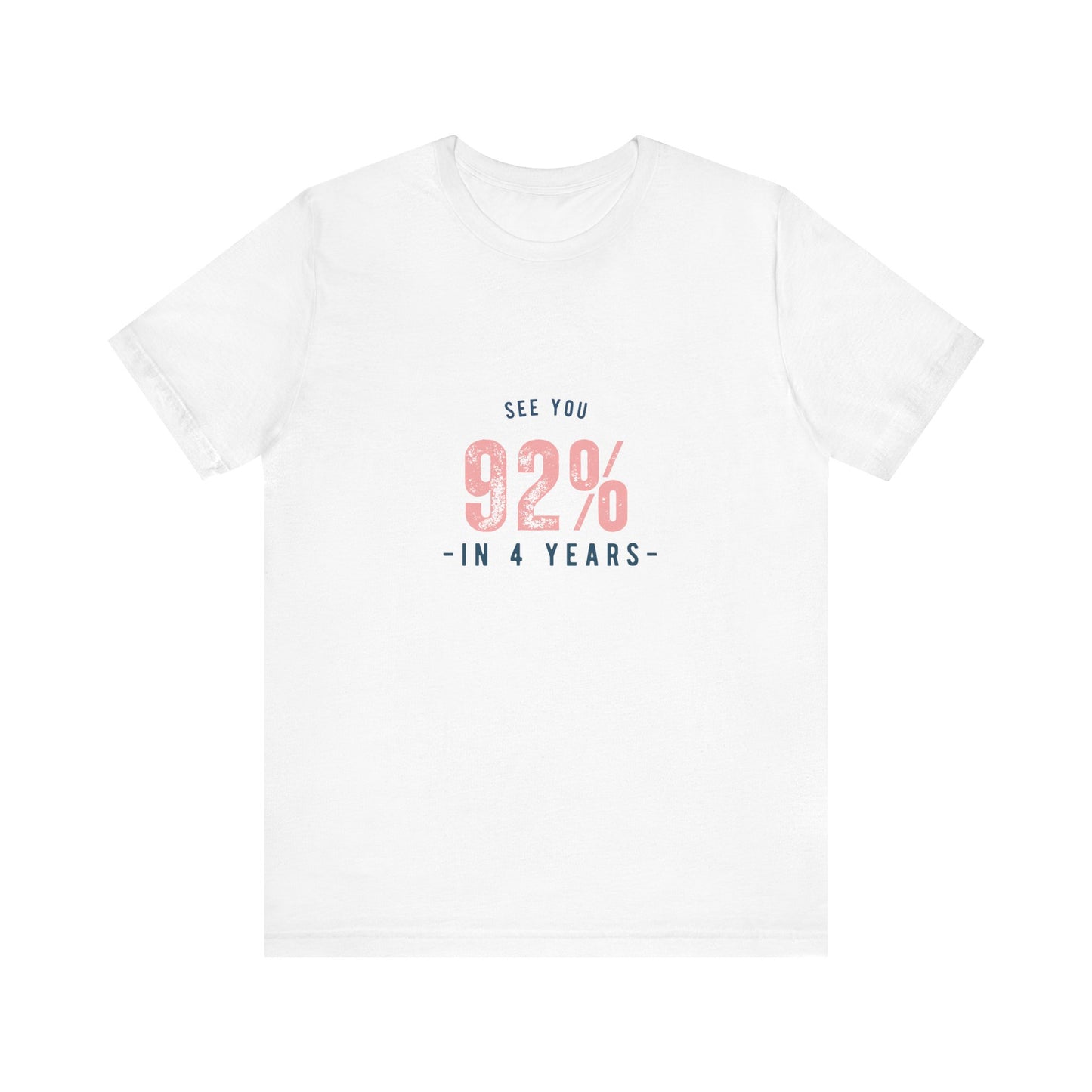 92% "See You in 4 Years" Empowerment T-Shirt